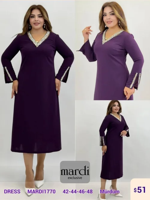 Платье MARDI (Purple, модель MARDI1770) оптом