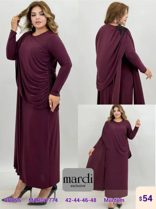 Платье MARDI (Purple, модель MARDI1774) оптом