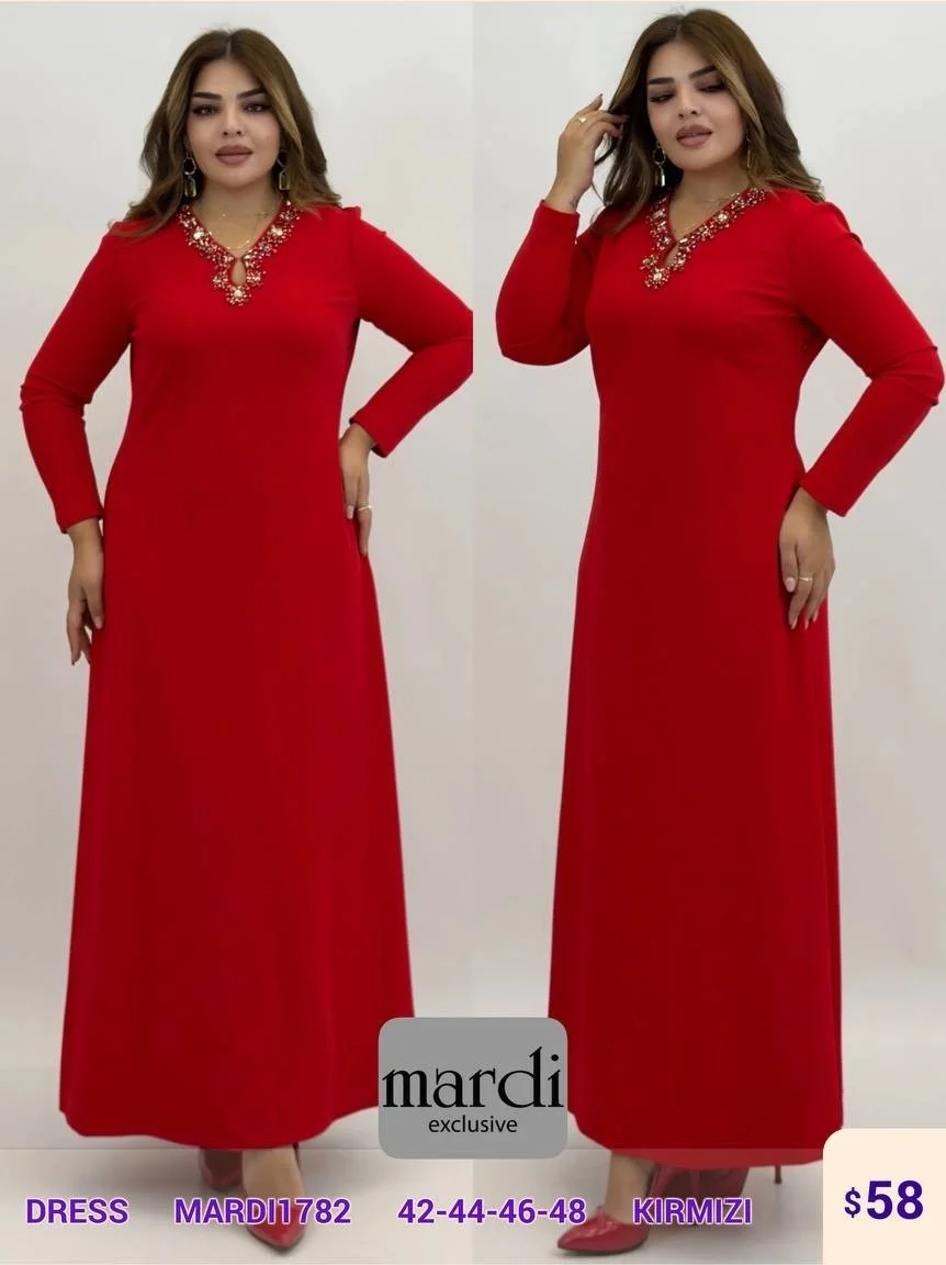 Платье MARDI (Red, модель MARDI1782) оптом