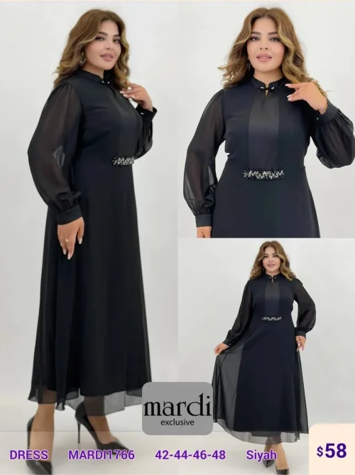 Платье MARDI (Black, модель MARDI1766) оптом
