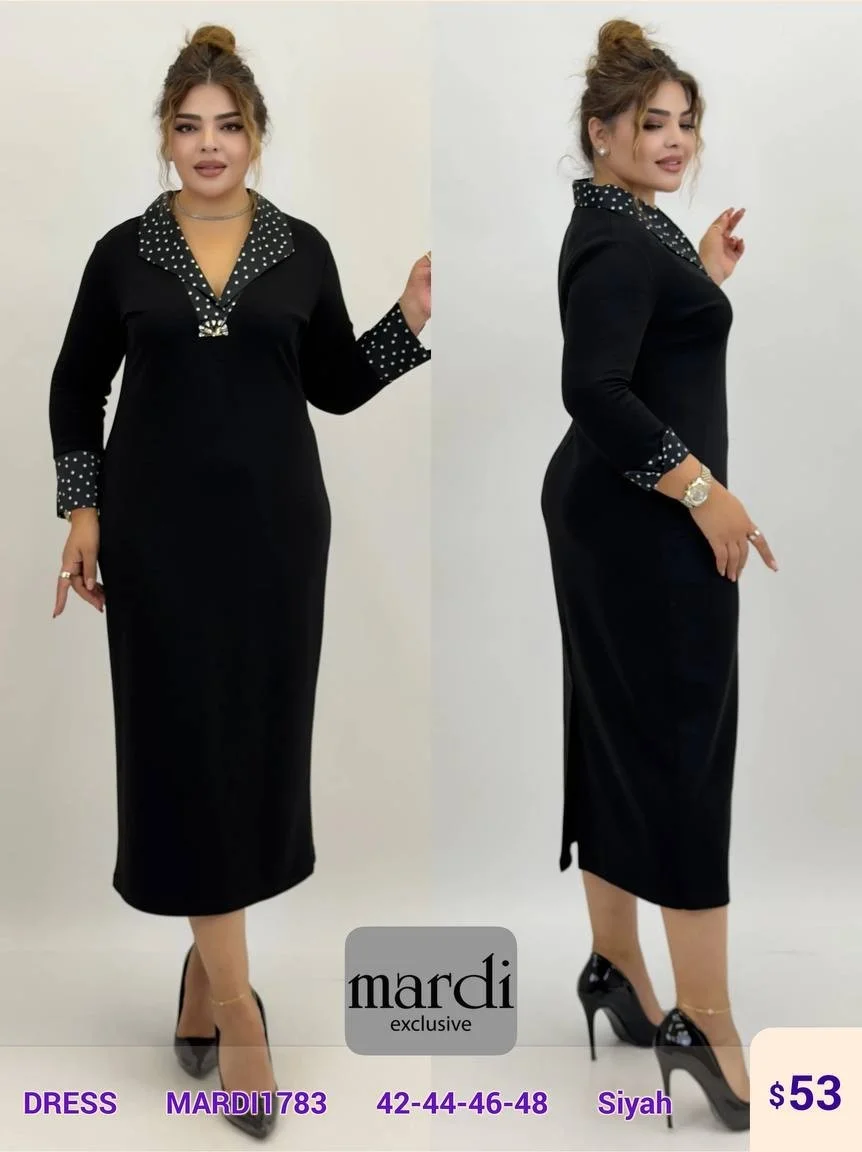 Платье MARDI (Black, модель MARDI1783) оптом