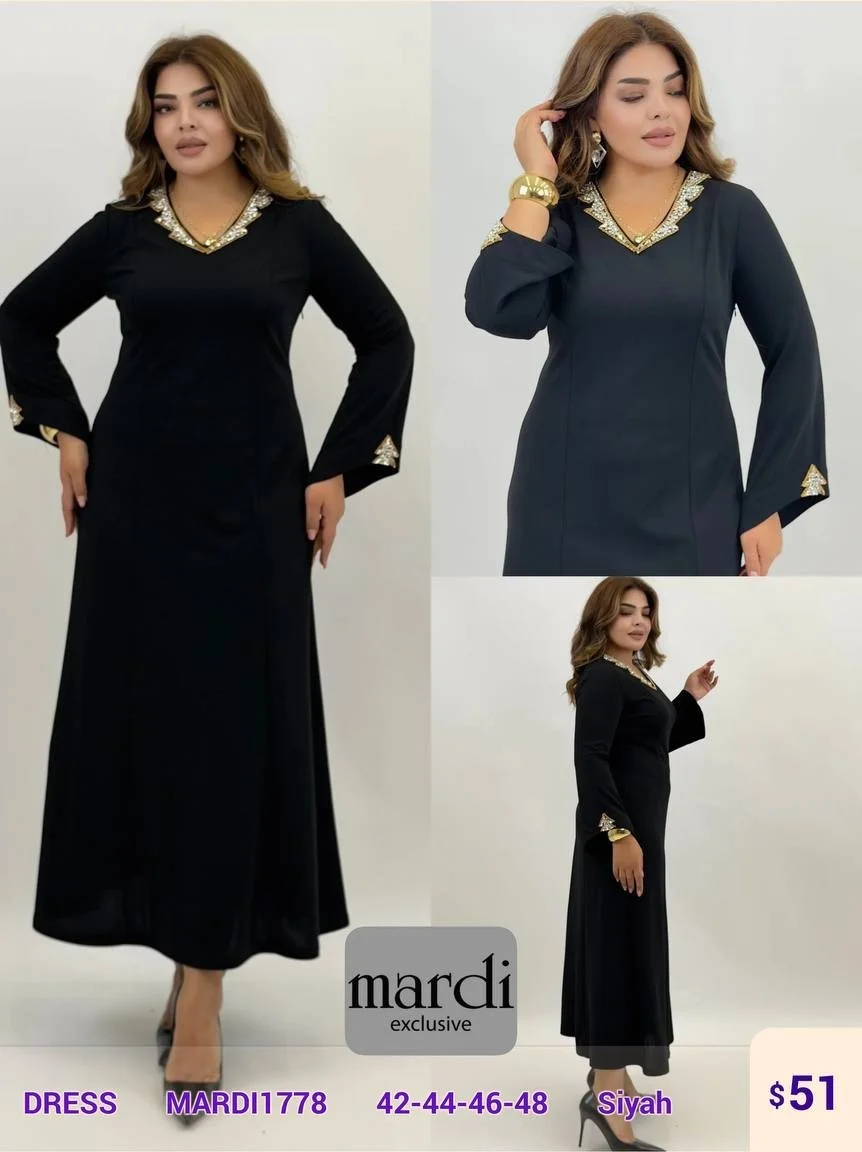 Платье MARDI (Black, модель MARDI1778) оптом