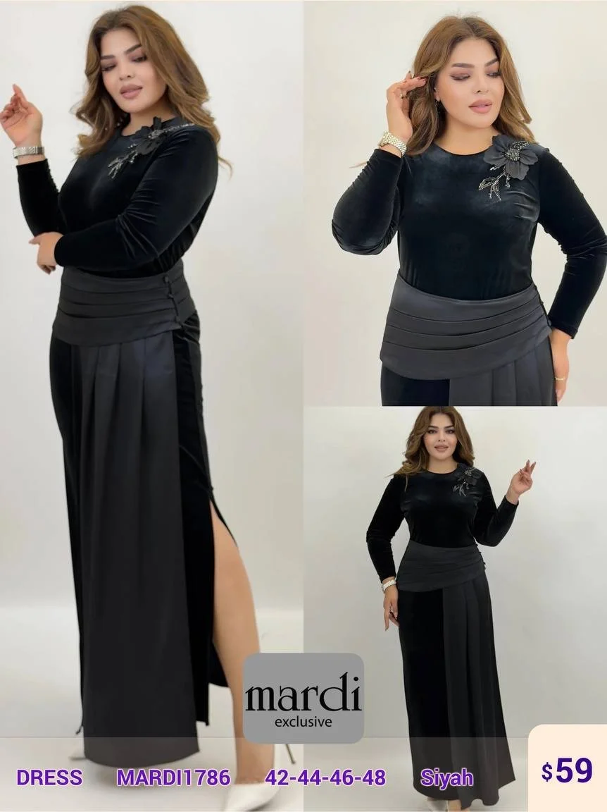 Платье MARDI (Black, модель MARDI1786) оптом
