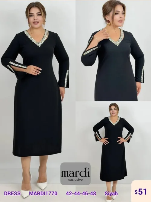 Платье MARDI (Black, модель MARDI1770) оптом