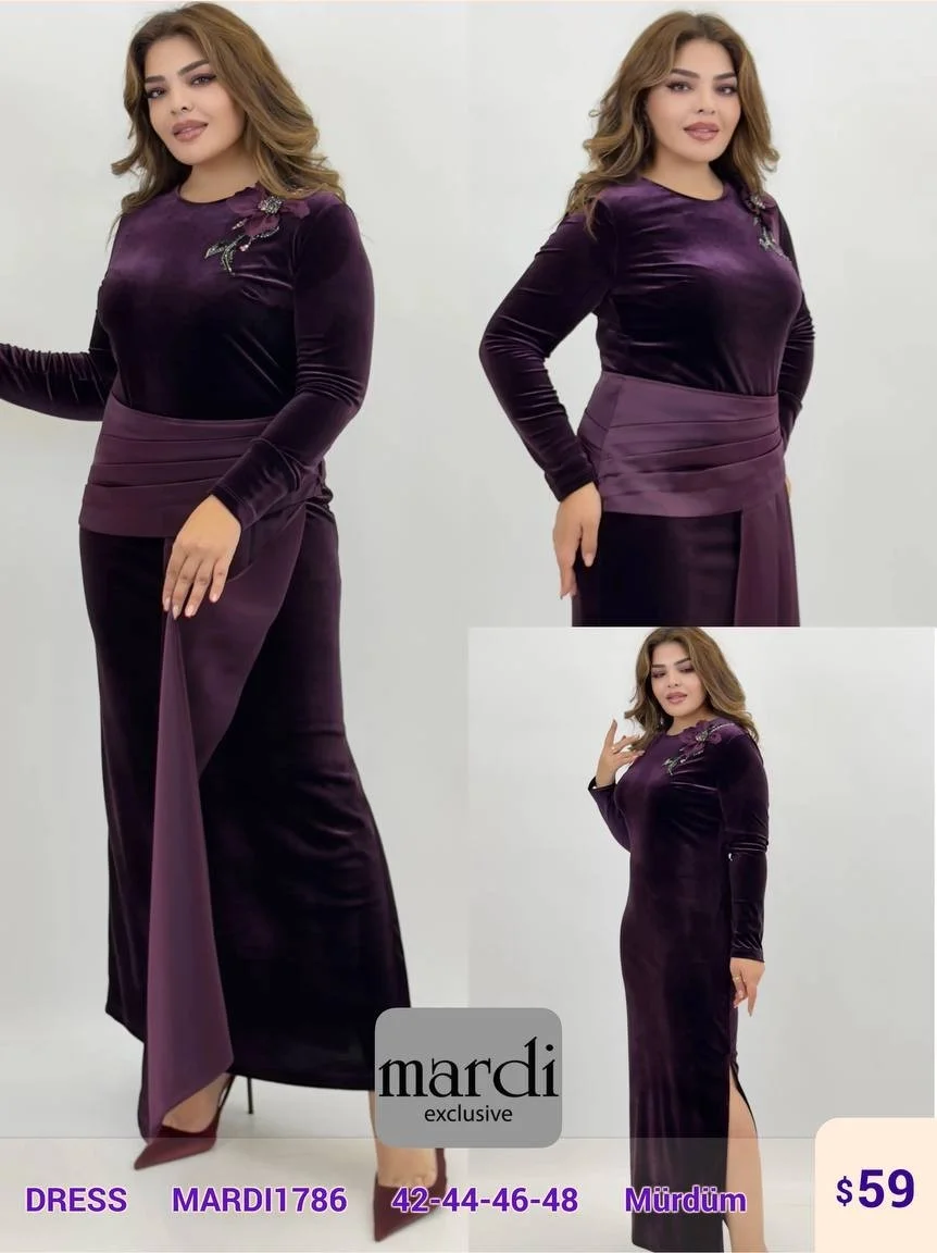 Платье MARDI (Purple, модель MARDI1786) оптом