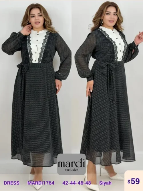 Платье MARDI (Black, модель MARDI1764) оптом