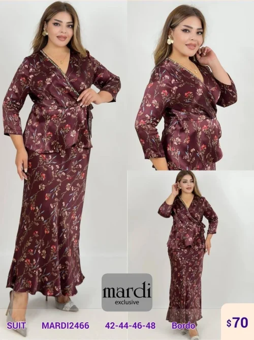 Костюмы и комплекты MARDI (Burgundy, модель MARDI2466) оптом