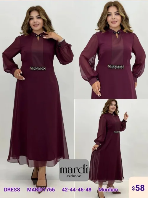 Платье MARDI (Purple, модель MARD11766) оптом
