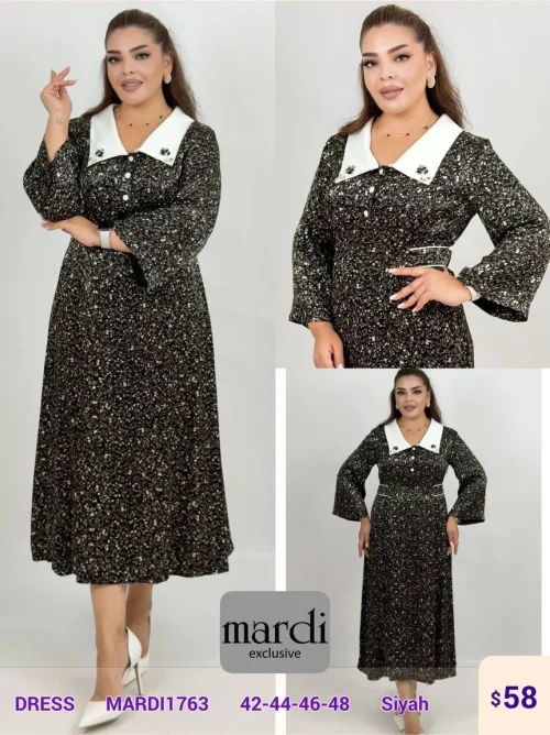Платье MARDI (Black, модель MARDI1763) оптом