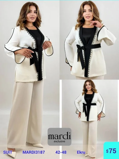 Костюмы и комплекты MARDI (Кремовый, модель MARDI3187) оптом