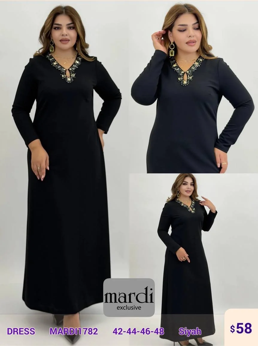 Платье MARDI (Black, модель MARDI1782) оптом