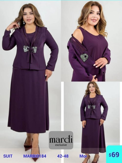 Комплект MARDI (Фиолетовый, модель MARDI3184) оптом