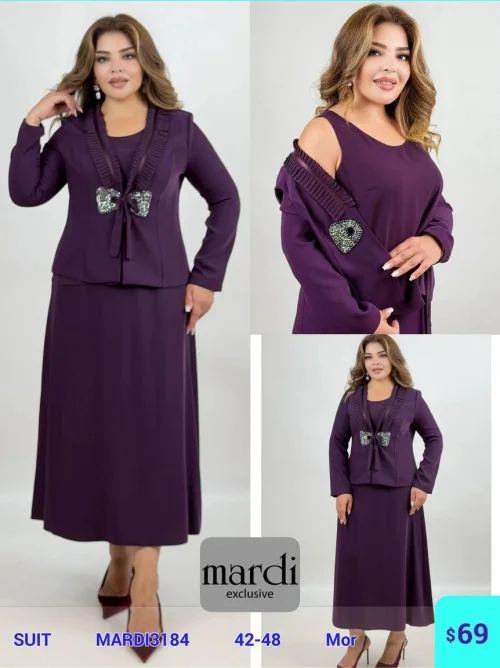 Костюмы и комплекты MARDI (Фиолетовый, модель MARDI3184) оптом