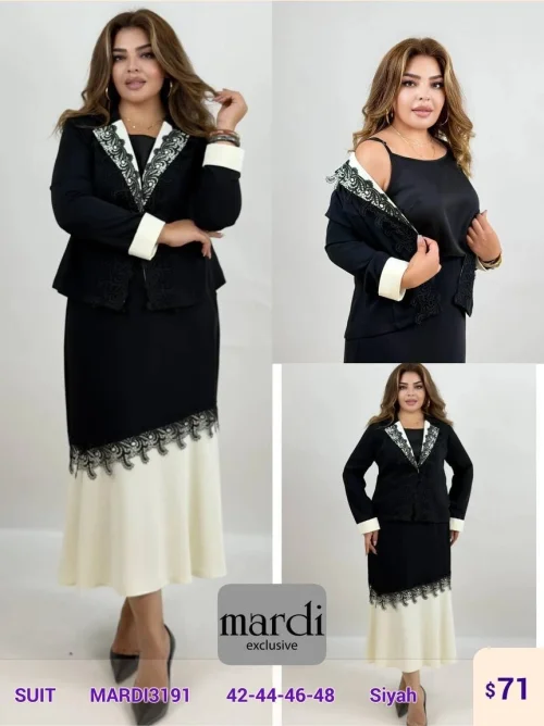 Костюмы и комплекты MARDI (Черный, модель MARDI3191) оптом