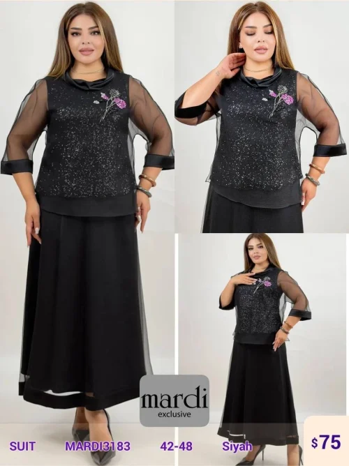 Костюмы и комплекты MARDI (Черный, модель MARDI3183) оптом