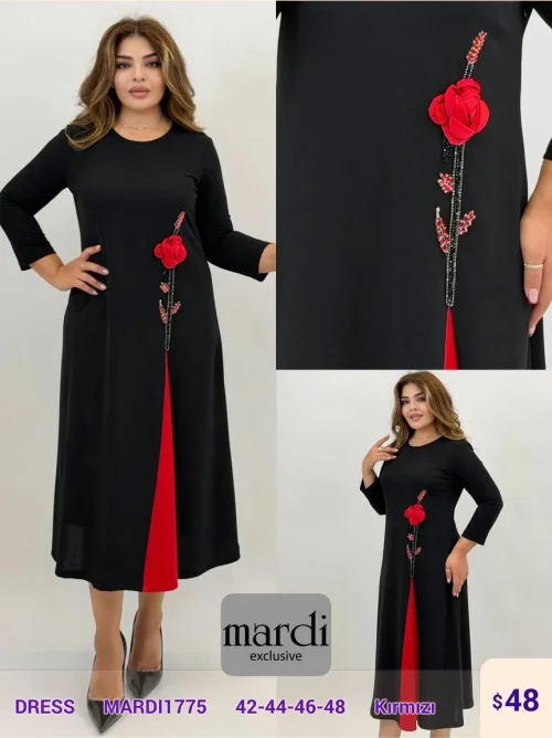 Платье MARDI (Red, модель MARDI1775) оптом