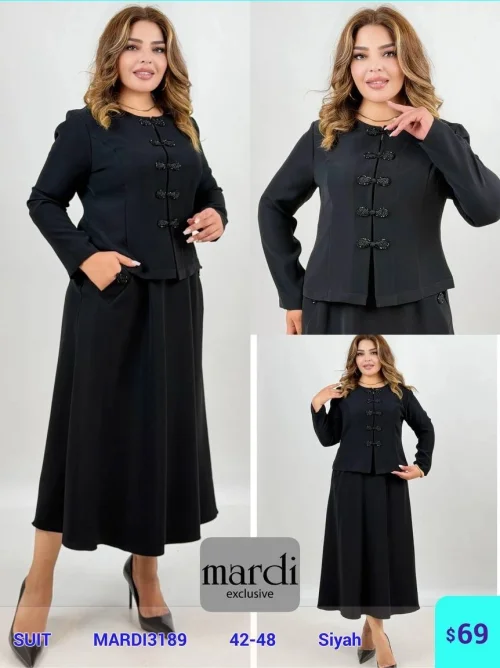 Костюмы и комплекты MARDI (Черный, модель MARDI3189) оптом