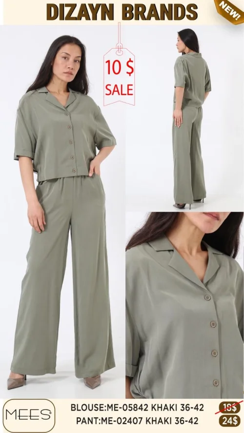 Брюки Mees (Оливковый, модель ME-02407) оптом