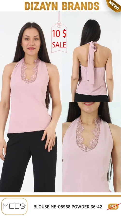 Блузка Mees (Розовый, модель ME-05968) оптом