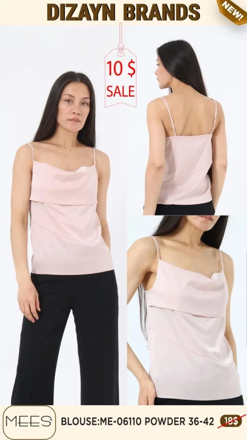 Блузка Mees (Розовый, модель ME-06110) оптом