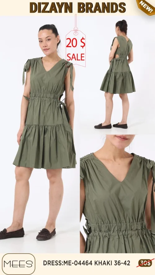 Платье Mees (Оливковый, модель ME-04464) оптом