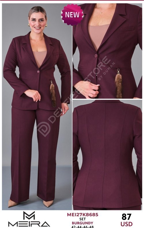 Комплект MEIRA (Бордовый, модель MEI27K8685) оптом