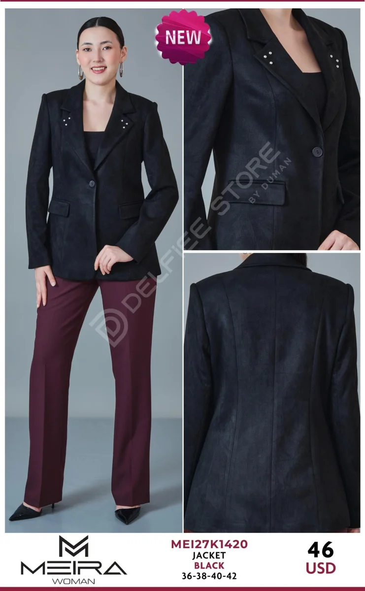 Жакет MEIRA (Black, модель MEI27K1420) оптом