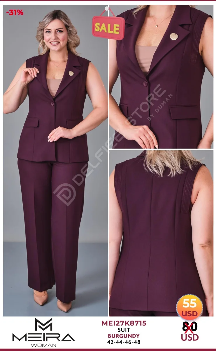 Костюмы и комплекты MEIRA (Burgundy, модель MEI27K8715) оптом