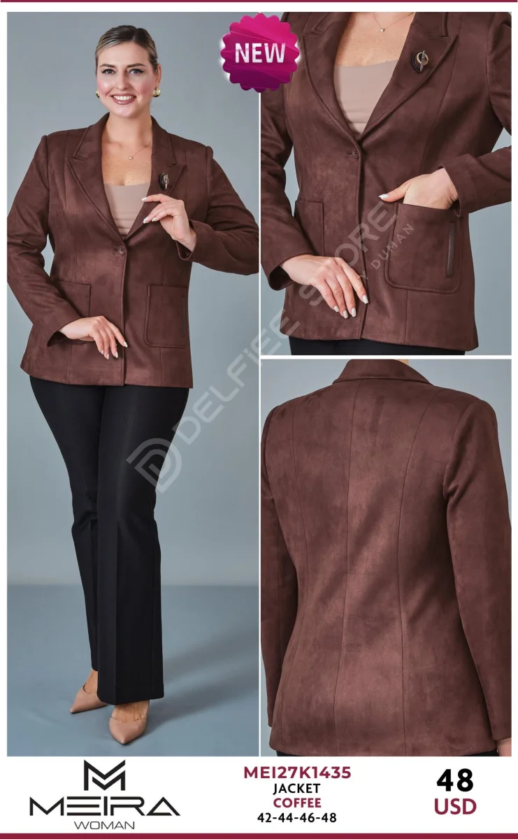 Жакет MEIRA (Brown, модель MEI27K1435) оптом
