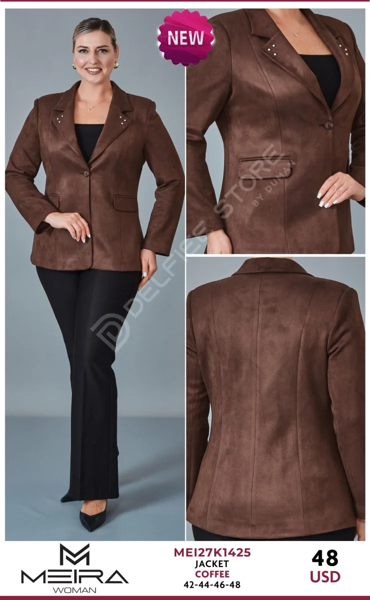 Жакет MEIRA (Brown, модель MEI27K1425) оптом