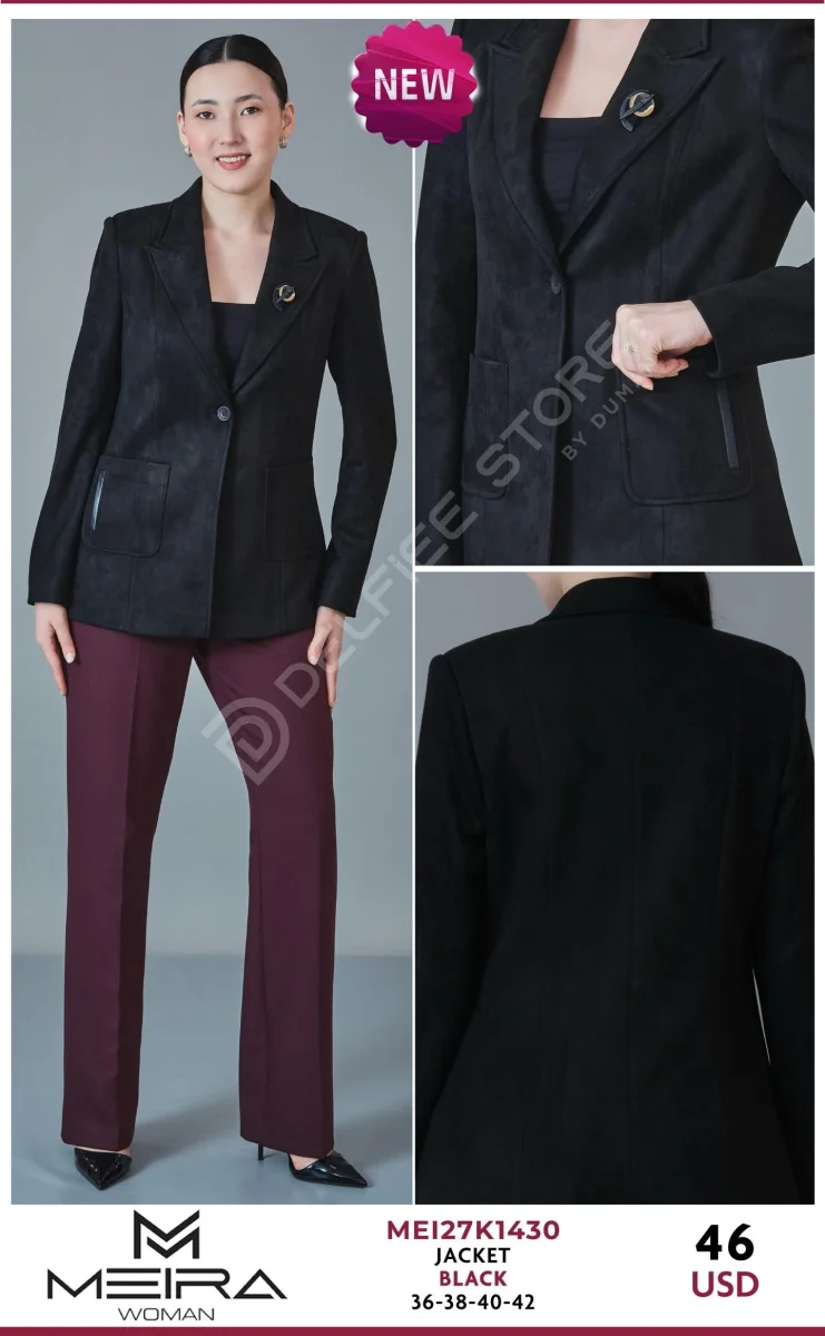 Жакет MEIRA (Black, модель MEI27K1430) оптом