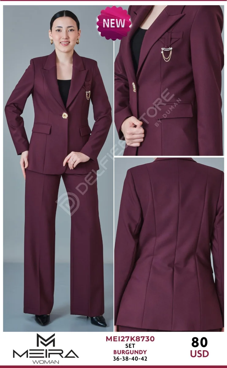 Костюмы и комплекты MEIRA (Burgundy, модель MEI27K8730) оптом