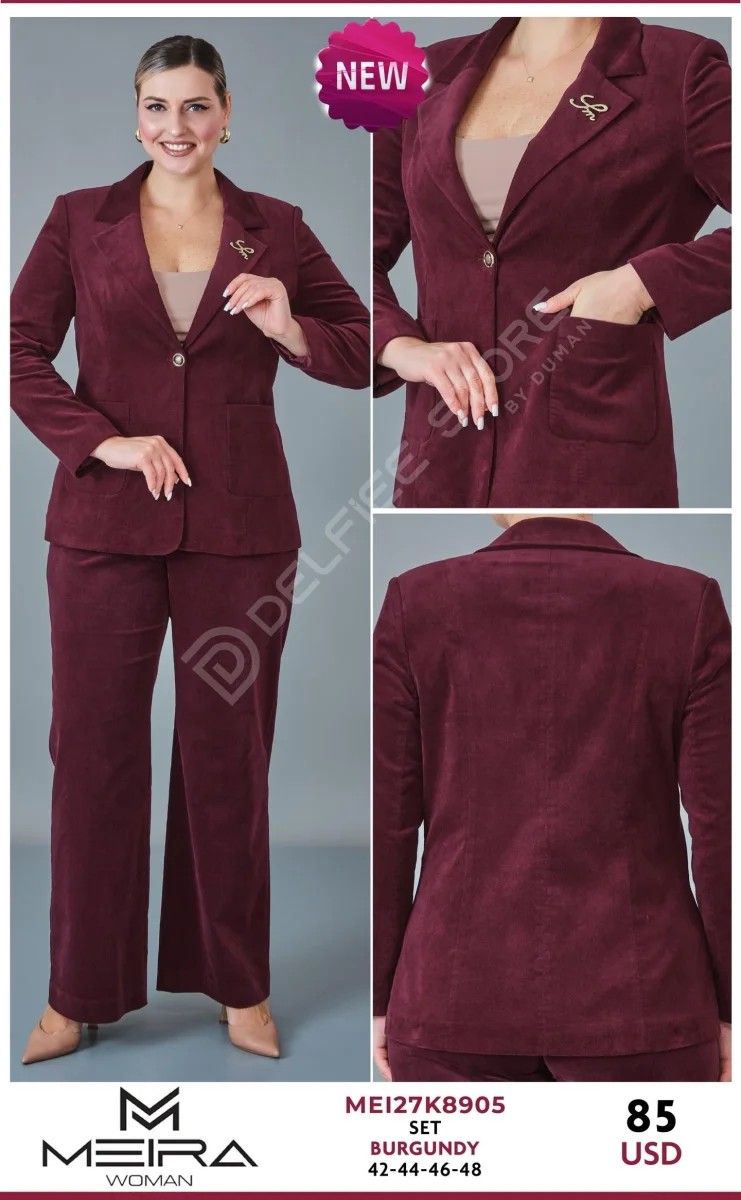 Костюмы и комплекты MEIRA (Burgundy, модель MEI27K8905) оптом