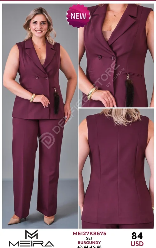 Костюмы и комплекты MEIRA (Бордовый, модель MEI27K8675) оптом