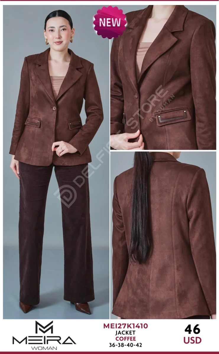 Жакет MEIRA (Brown, модель MEI27K1410) оптом