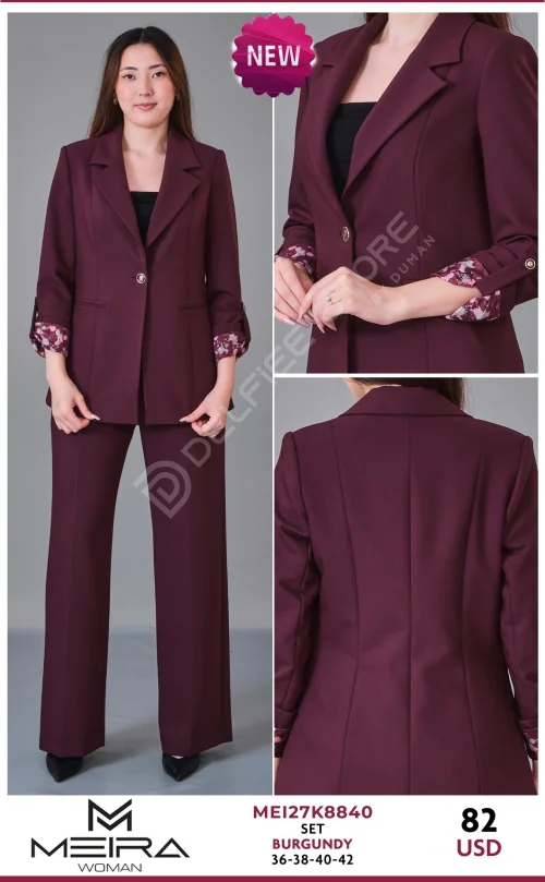 Костюмы и комплекты MEIRA (Burgundy, модель MEI27K8840) оптом