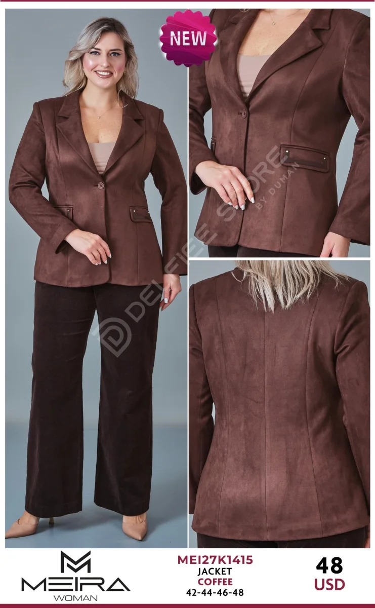 Жакет MEIRA (Brown, модель MEI27K1415) оптом
