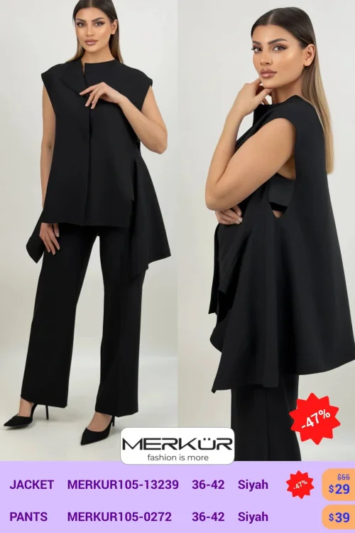 Брюки Merkur (Черный, модель MERKUR105-13239) оптом