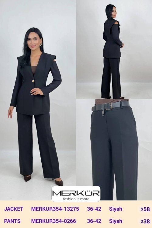 Жакет Merkur (Black, модель MERKUR354-13275) оптом