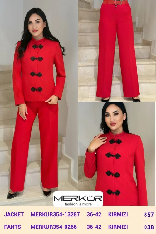 Брюки Merkur (Red, модель MERKUR354-0266) оптом
