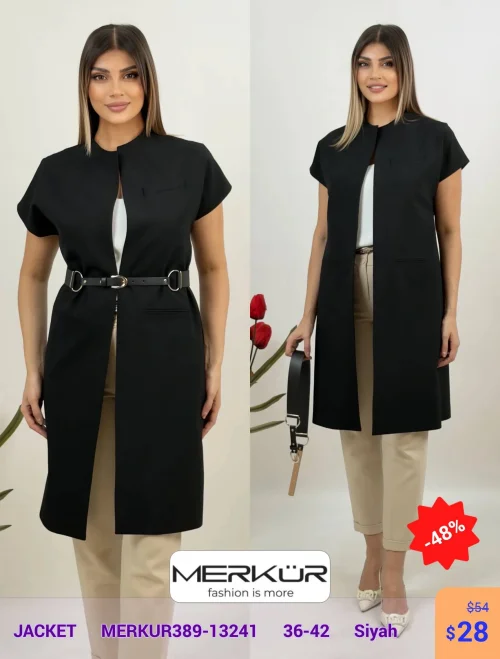 Жакет Merkur (Черный, модель MERKUR389-13241) оптом