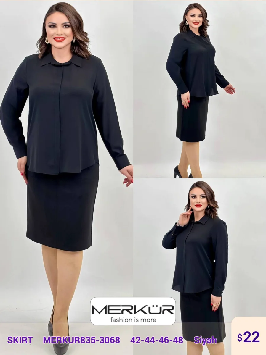 Юбка Merkur (Black, модель MERKUR835-3068) оптом