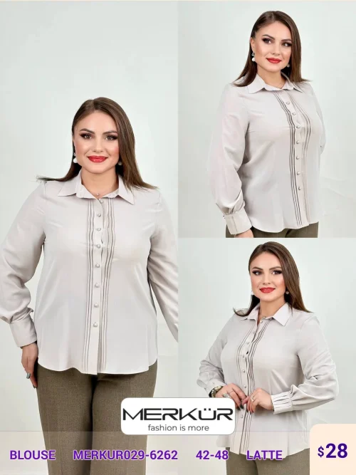 Блузка Merkur (Not specified, модель MERKUR029-6262) оптом