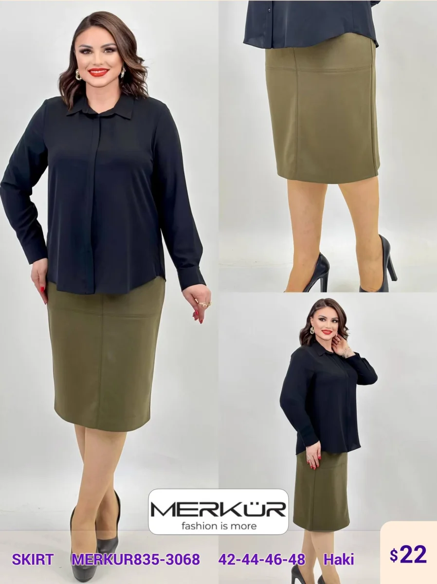 Юбка Merkur (Olive, модель MERKUR835-3068) оптом