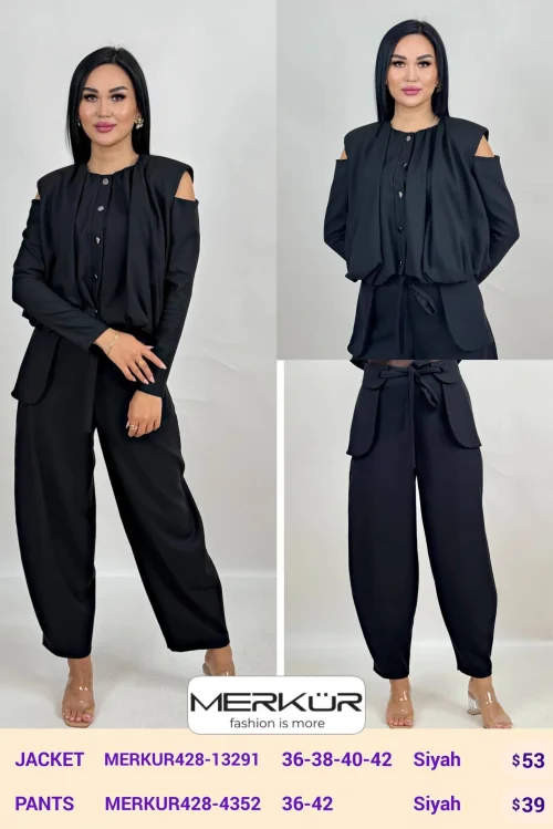 Брюки Merkur (Black, модель MERKUR428-4352) оптом