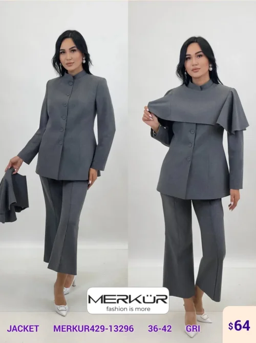 Жакет Merkur (Gray, модель MERKUR429-13296) оптом