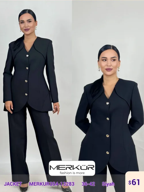 Жакет Merkur (Black, модель MERKUR354-13283) оптом