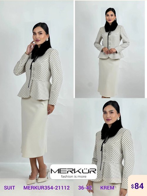 Костюмы и комплекты Merkur (Cream, модель MERKUR354-21112) оптом