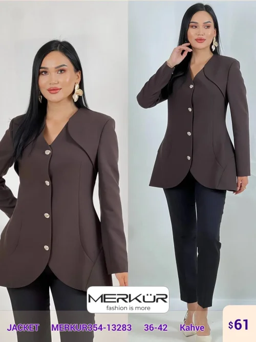 Жакет Merkur (Brown, модель MERKUR354-13283) оптом