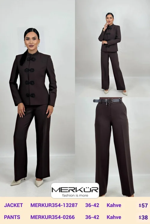 Жакет Merkur (Brown, модель MERKUR354-13287) оптом